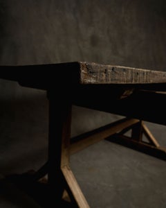 Spanish Catalan Walnut Table (C. 1800)