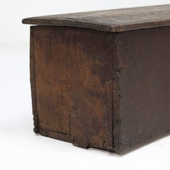 Antique 18th Century Six Plank Spanish Oak Chest