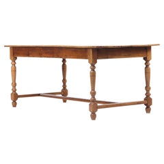 Rustic French Farmhouse Antique Oak Dining Table