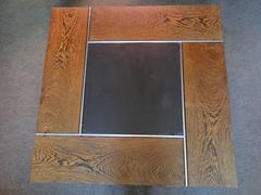 Preben Fabricius, Jørgen Kastholm Square Coffee Table with Chromed Steel Frame