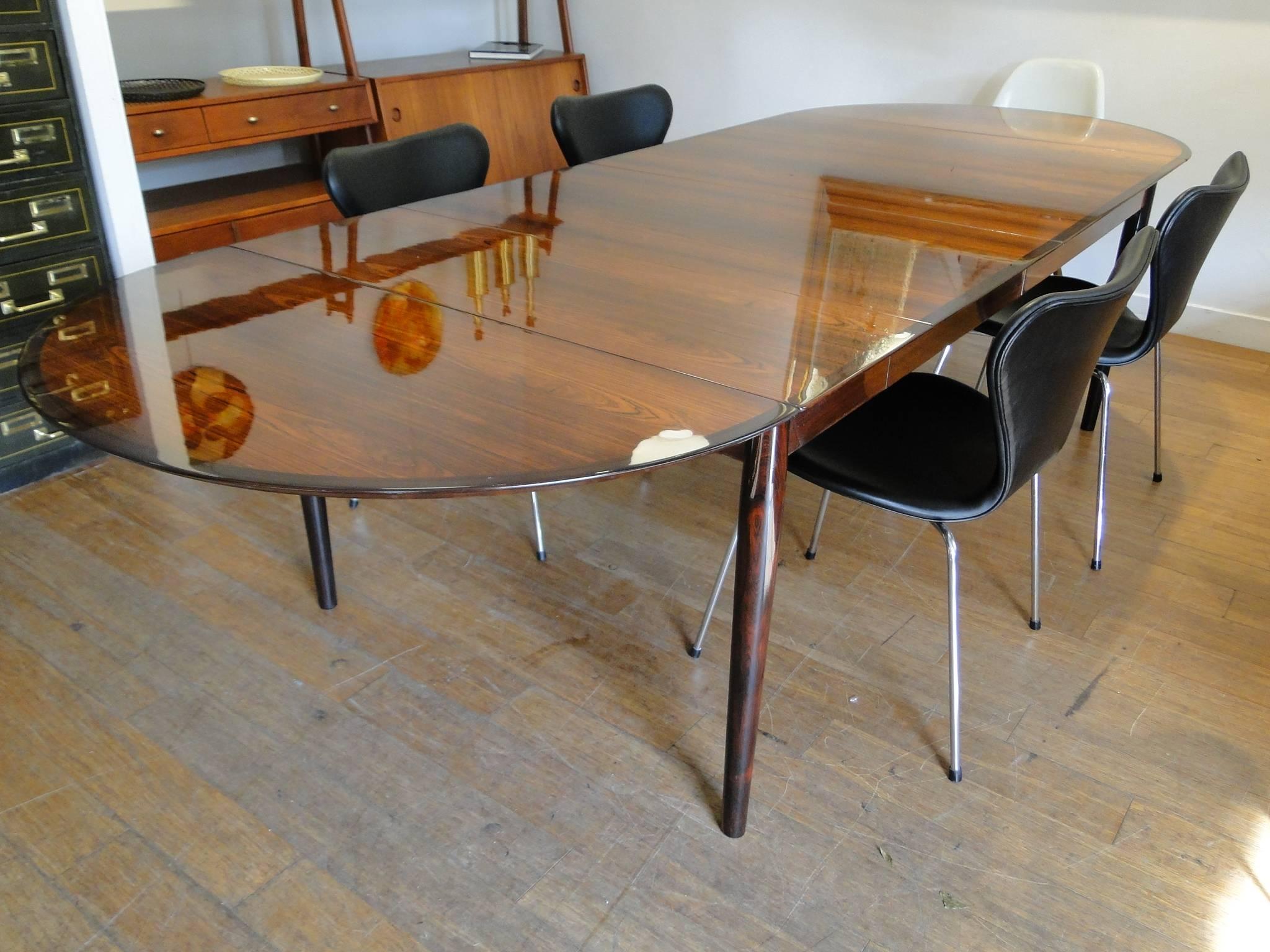 Scandinavian Modern Arne Vodder Dining Table for Sibast Furniture For Sale