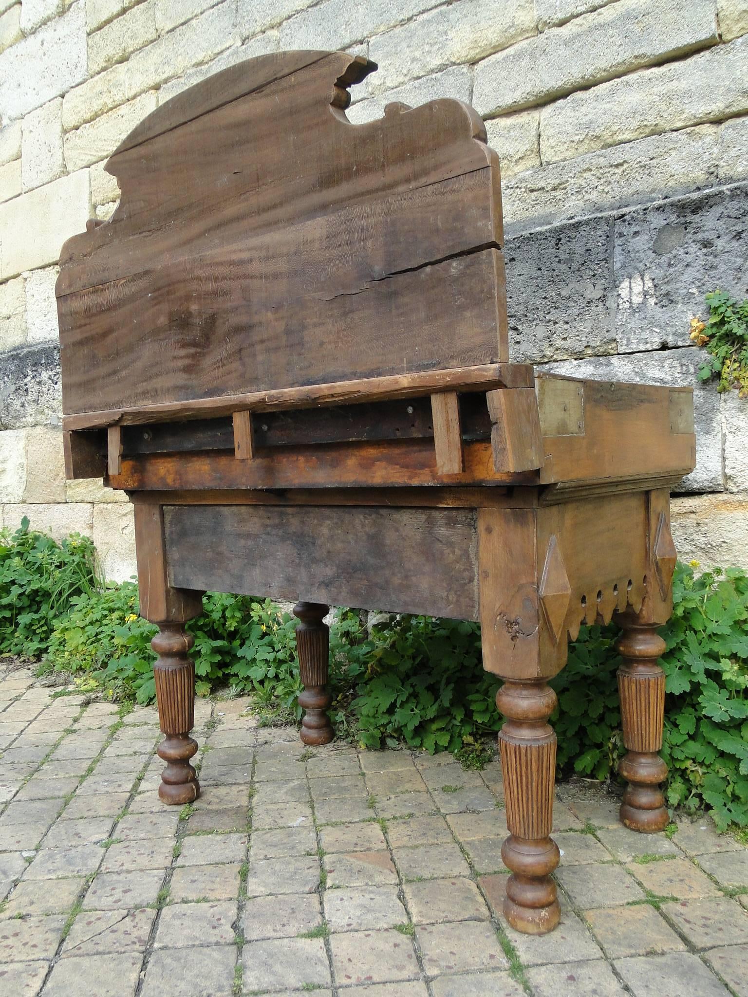 19th Century French Butcher Block from Paris  4