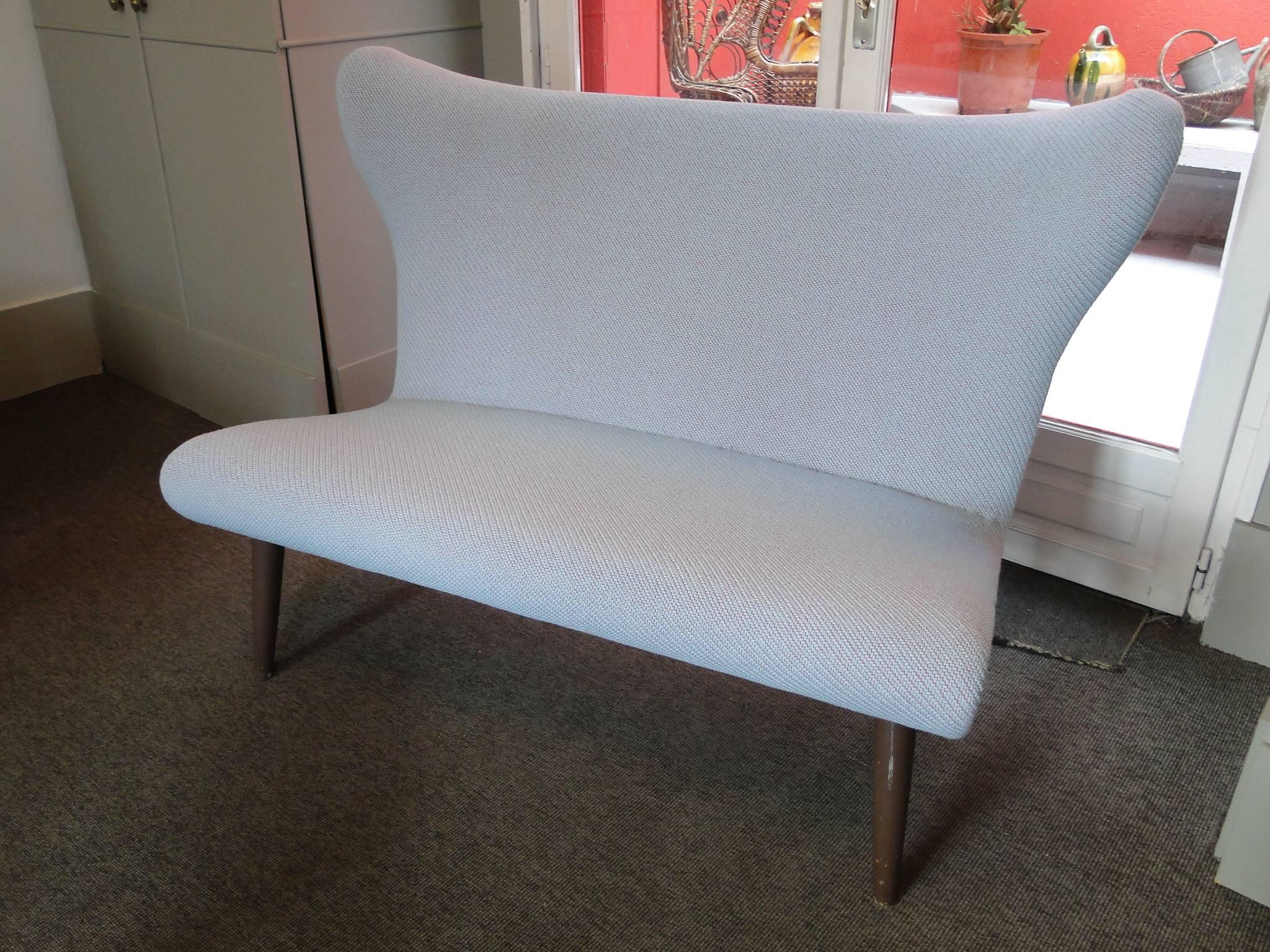 Danish Freestanding Two-Seat Sofa 1