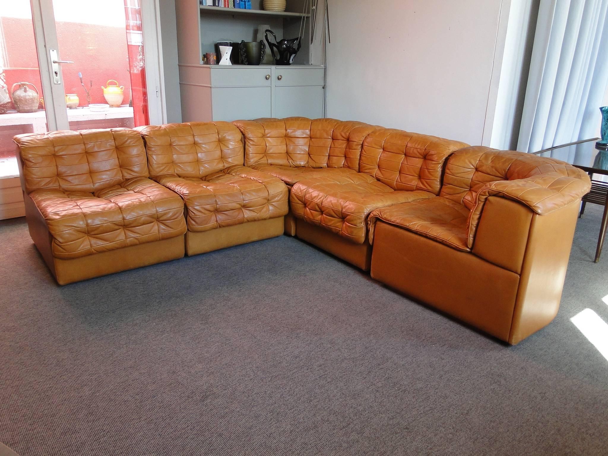 patchwork leather chesterfield sofa
