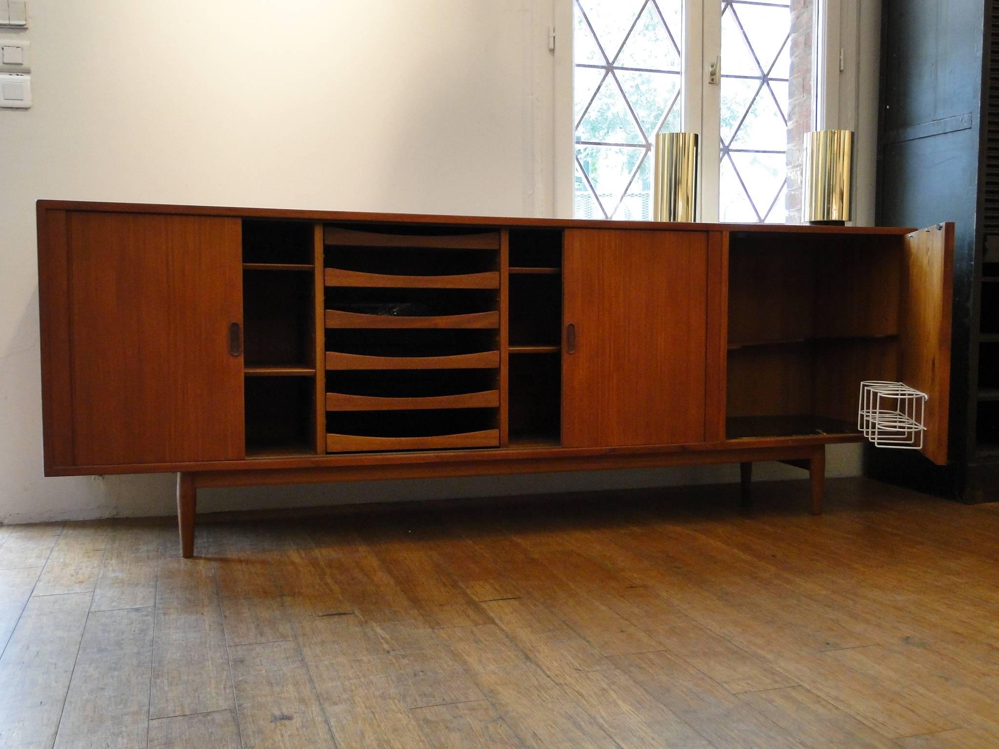 Danish Arne Vodder Credenza and Sideboard for Sibast Furniture