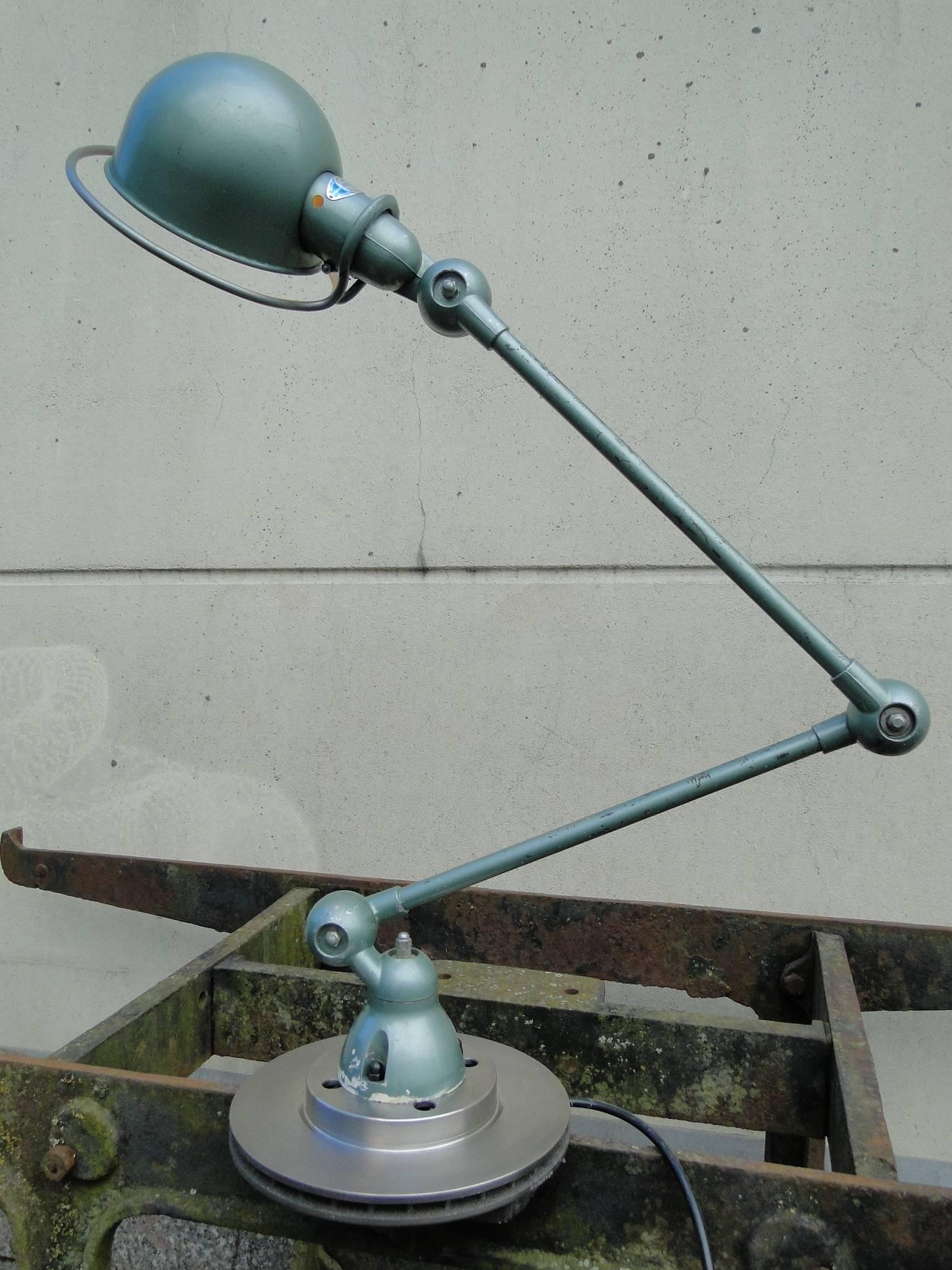 Two-Arm French Industrial Jielde Lamp Lyon 1