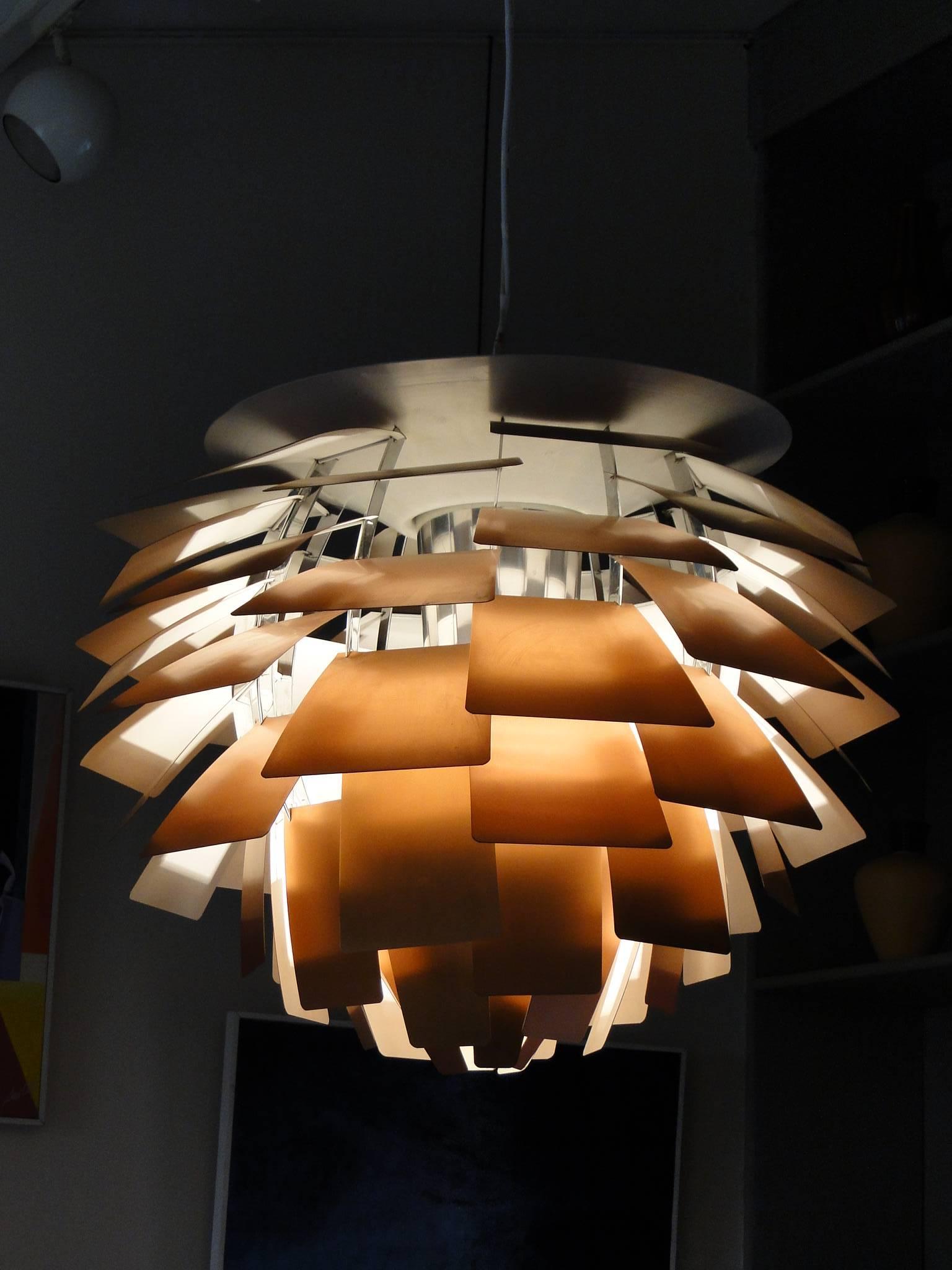 Early Extra Large, Ph Artichoke Lamp by Poul Henningsen Louis Poulsen In Good Condition In Saint-Ouen, FR