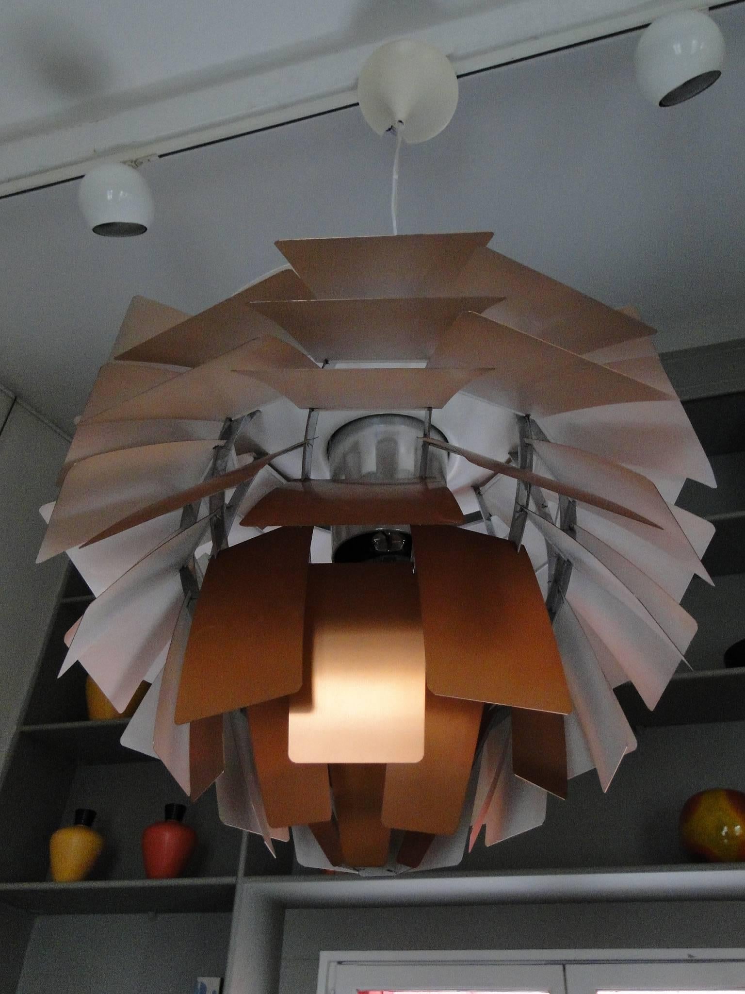 Mid-20th Century Early Extra Large, Ph Artichoke Lamp by Poul Henningsen Louis Poulsen