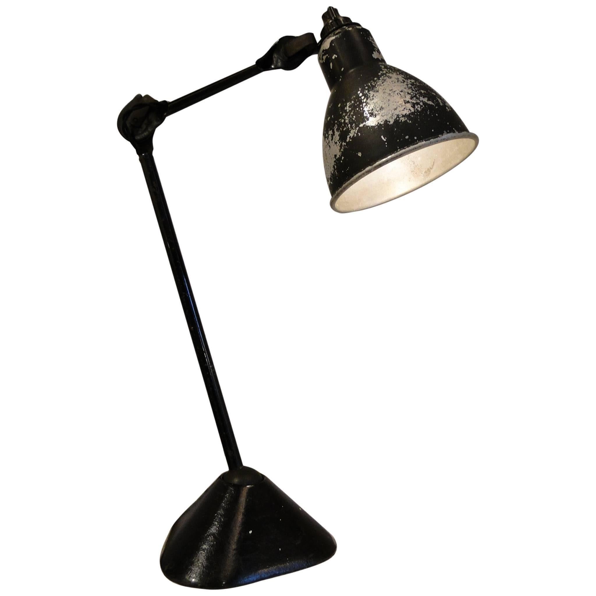 Gras Ravel Clamart N° 205 Table Lamp, 1930s For Sale
