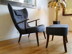 Pragh Chair and Ottoman Madsen & Schubel