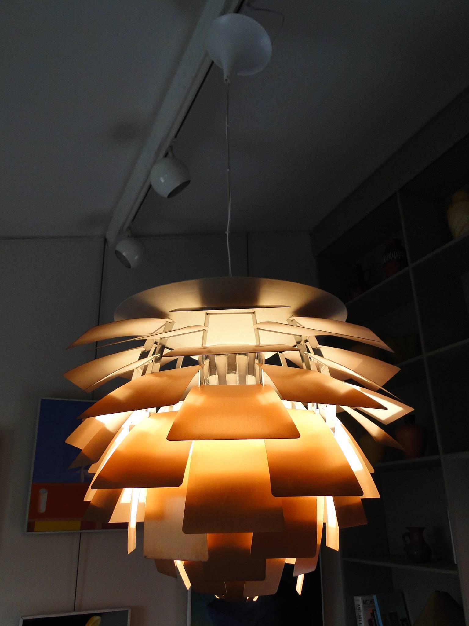 Mid-Century Modern Early Extra Large, Ph Artichoke Lamp by Poul Henningsen Louis Poulsen For Sale