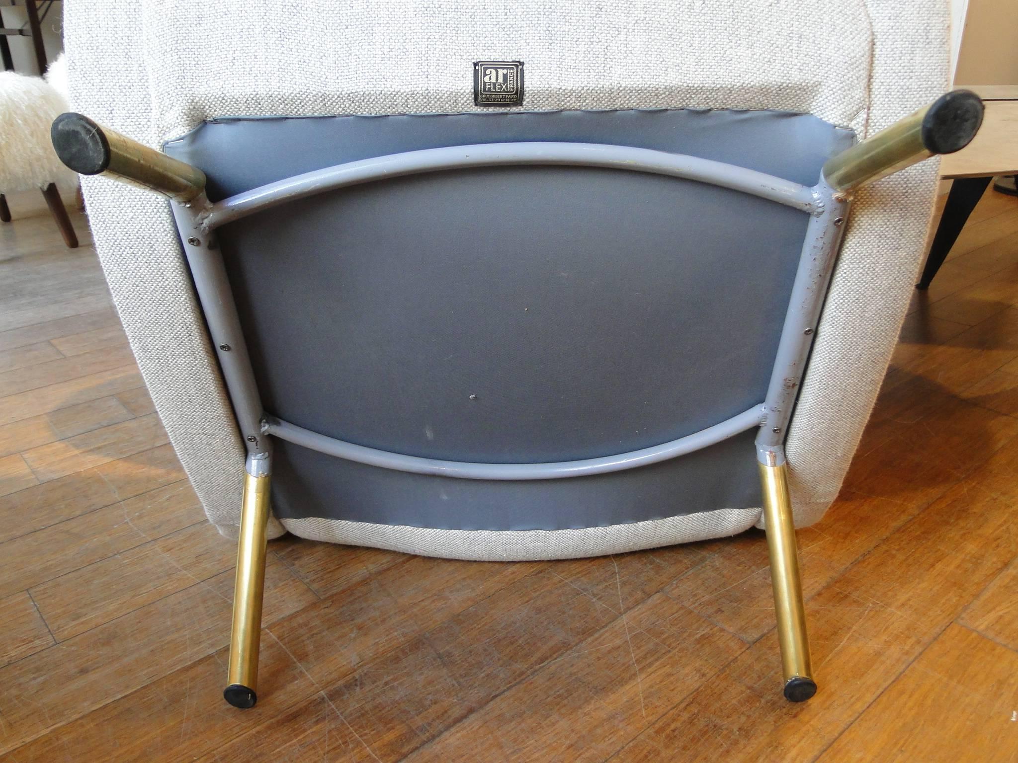 Pair of Easy Chairs Marco Zanuso for Arflex Model Lady, 1951 For Sale 1