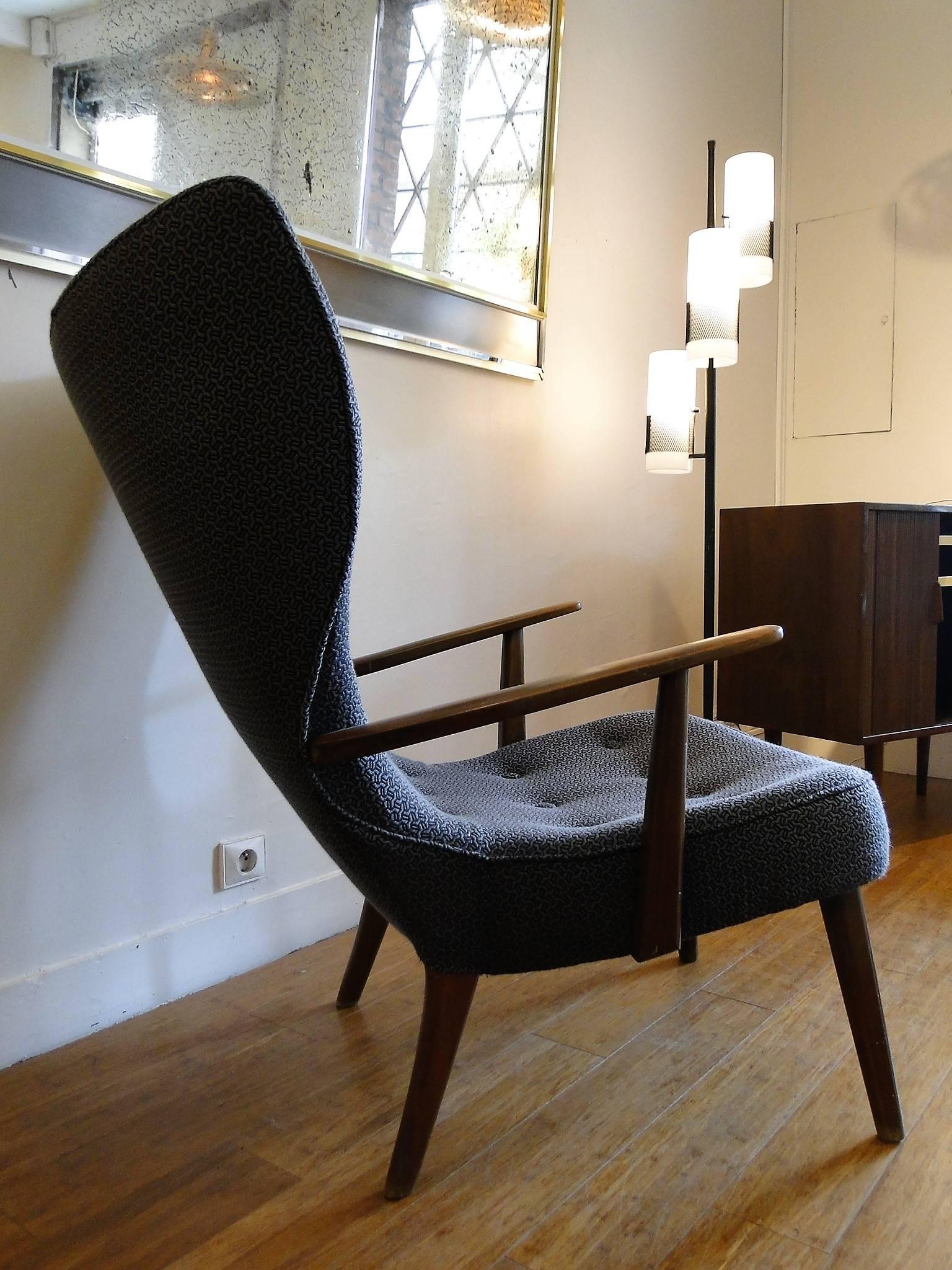 Scandinavian Modern Pragh Chair by Madsen & Schubel For Sale