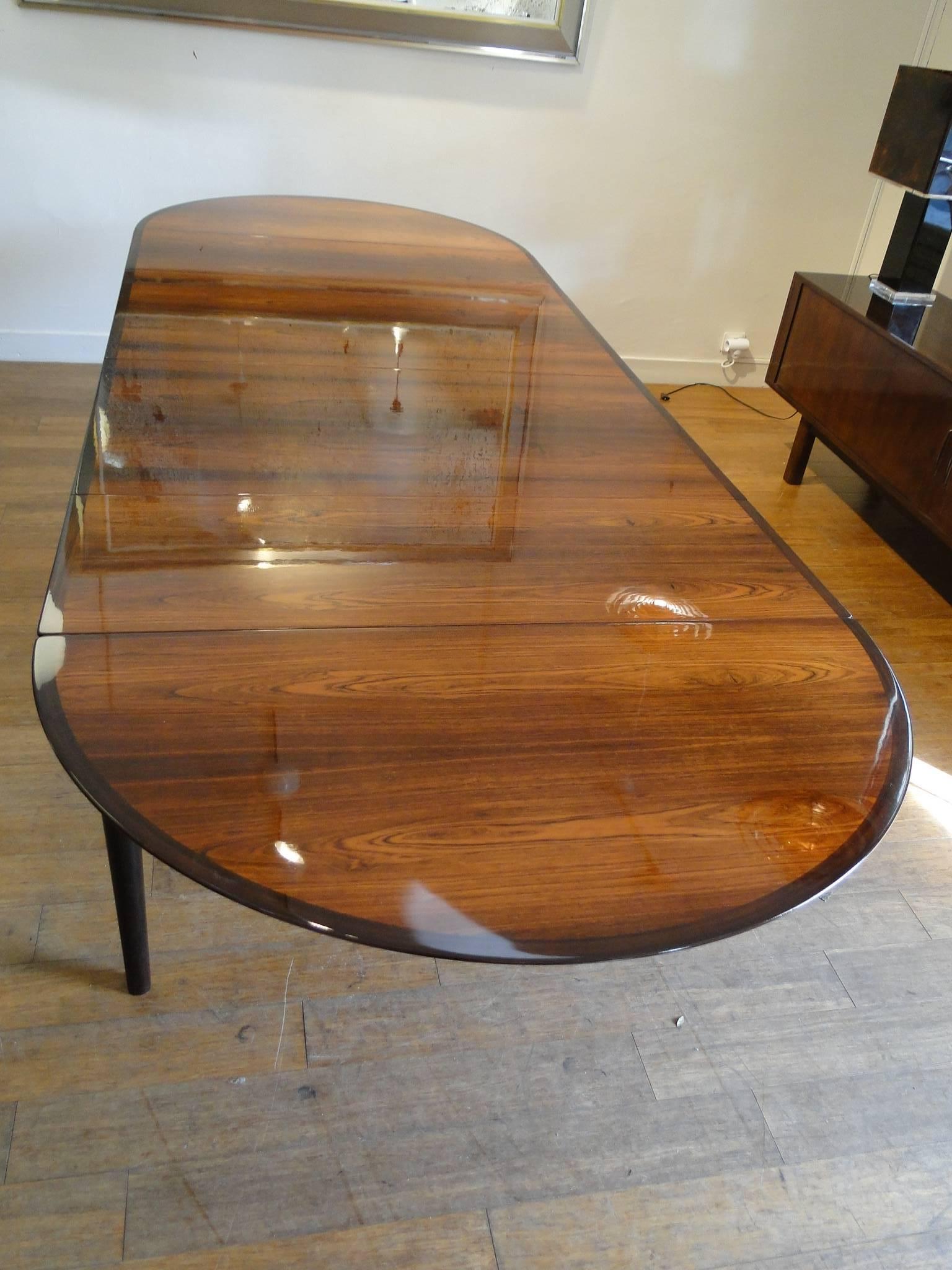 Mid-20th Century Arne Vodder Dining Table for Sibast Furniture For Sale