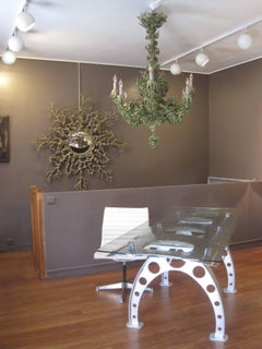 20th Century Table Panel Boeing 747 Frame Four Windows