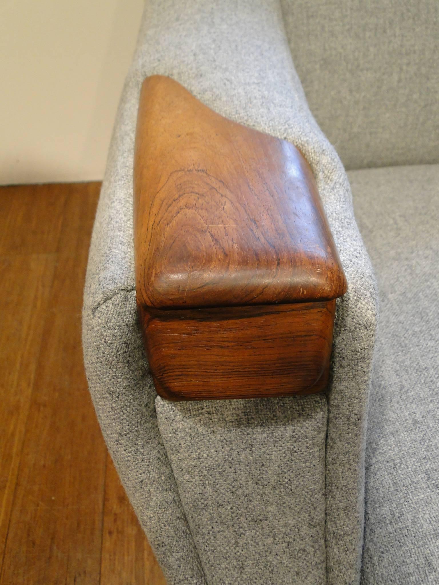 Sofa Rosewood Armets Ashtray  by H.W. Klein 1