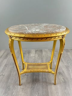 Louis XVI Style Side Table, Early 20th Century