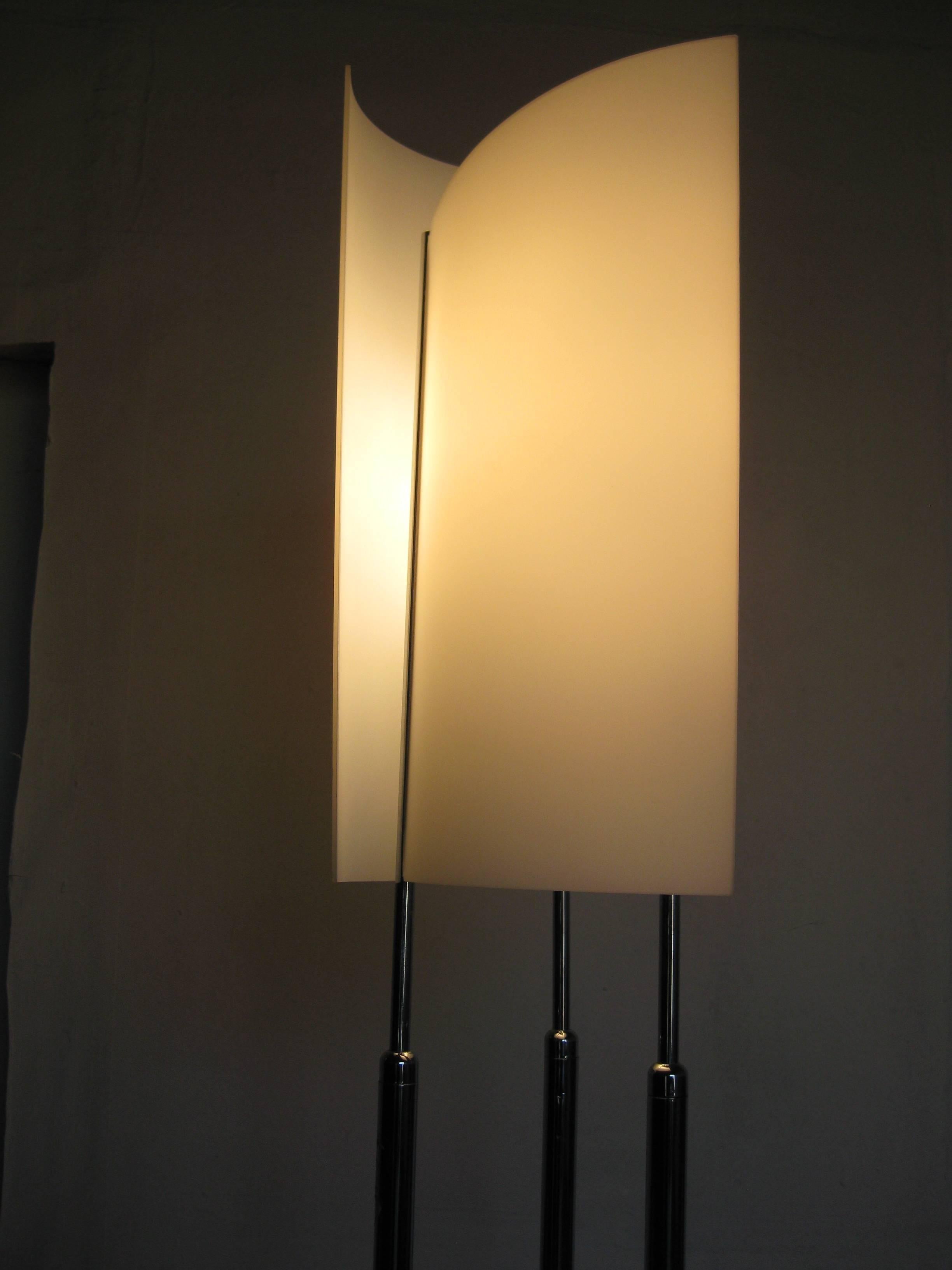 Arianna Floor Lamp, Bruno Gecchelin for O-Luce In Excellent Condition In Oosterbeek, NL