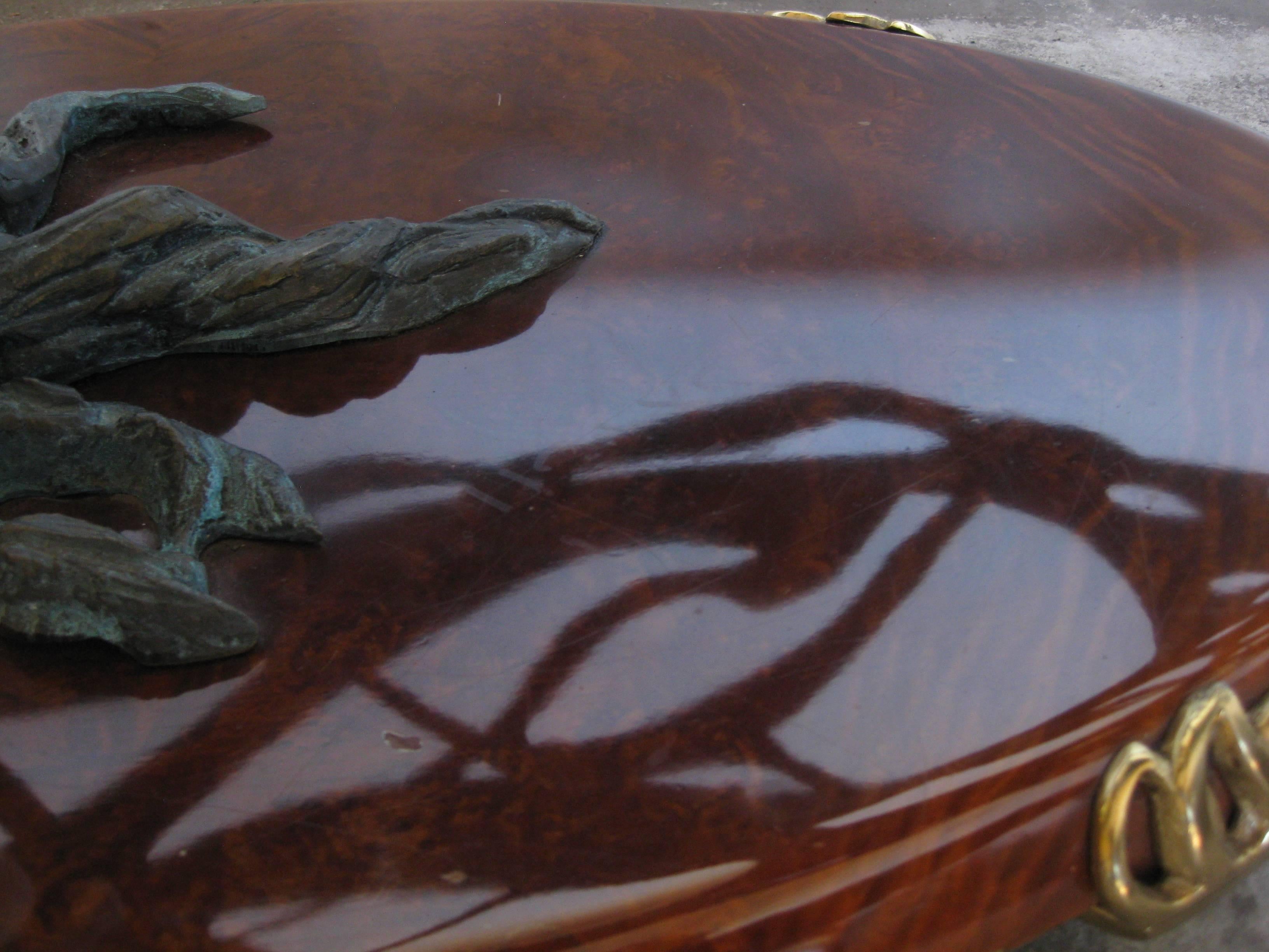 Late 20th Century Italian Sculptural Coffee Table For Sale