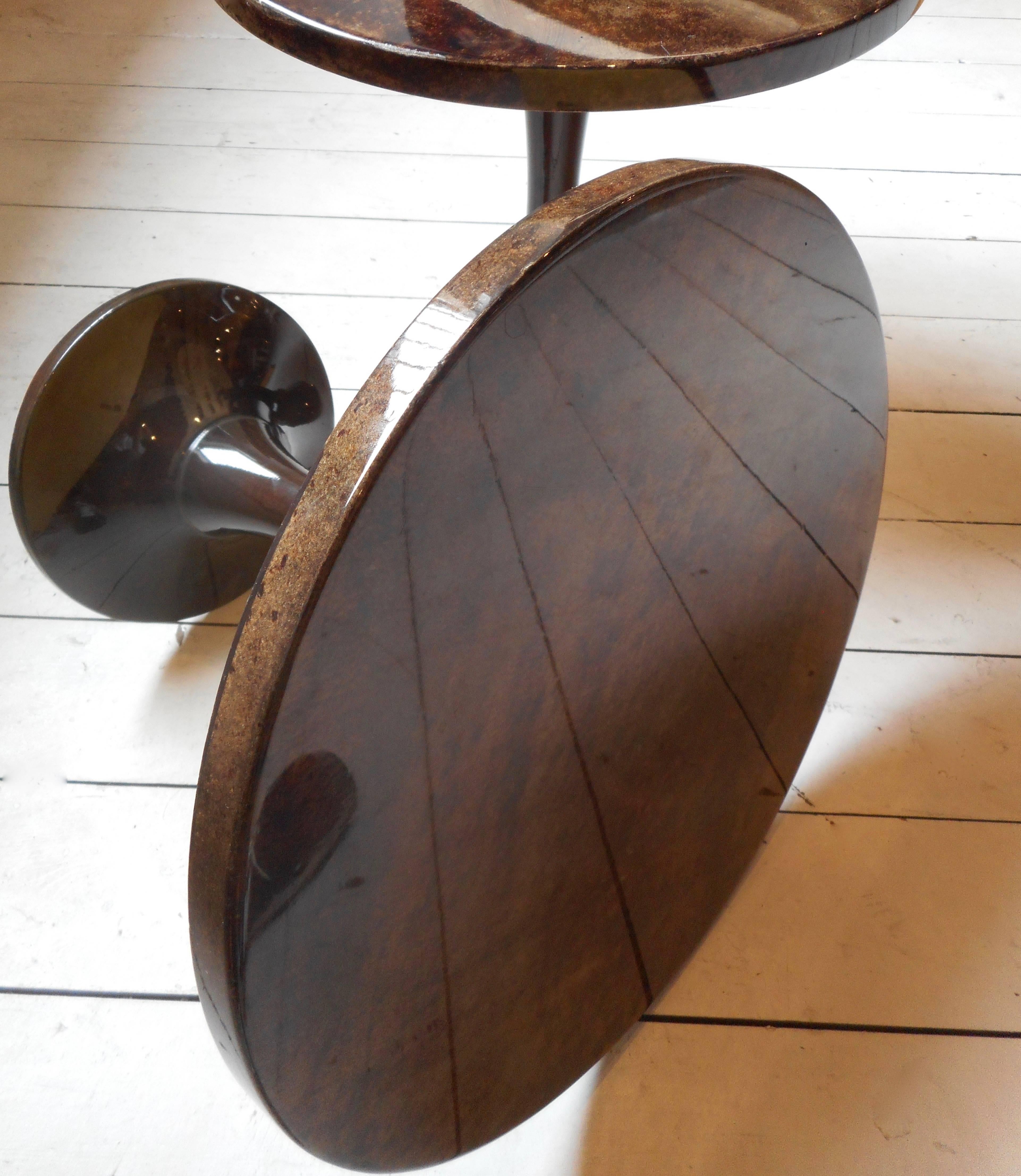 Italian A pair of Occasional Tables by Aldo Tura