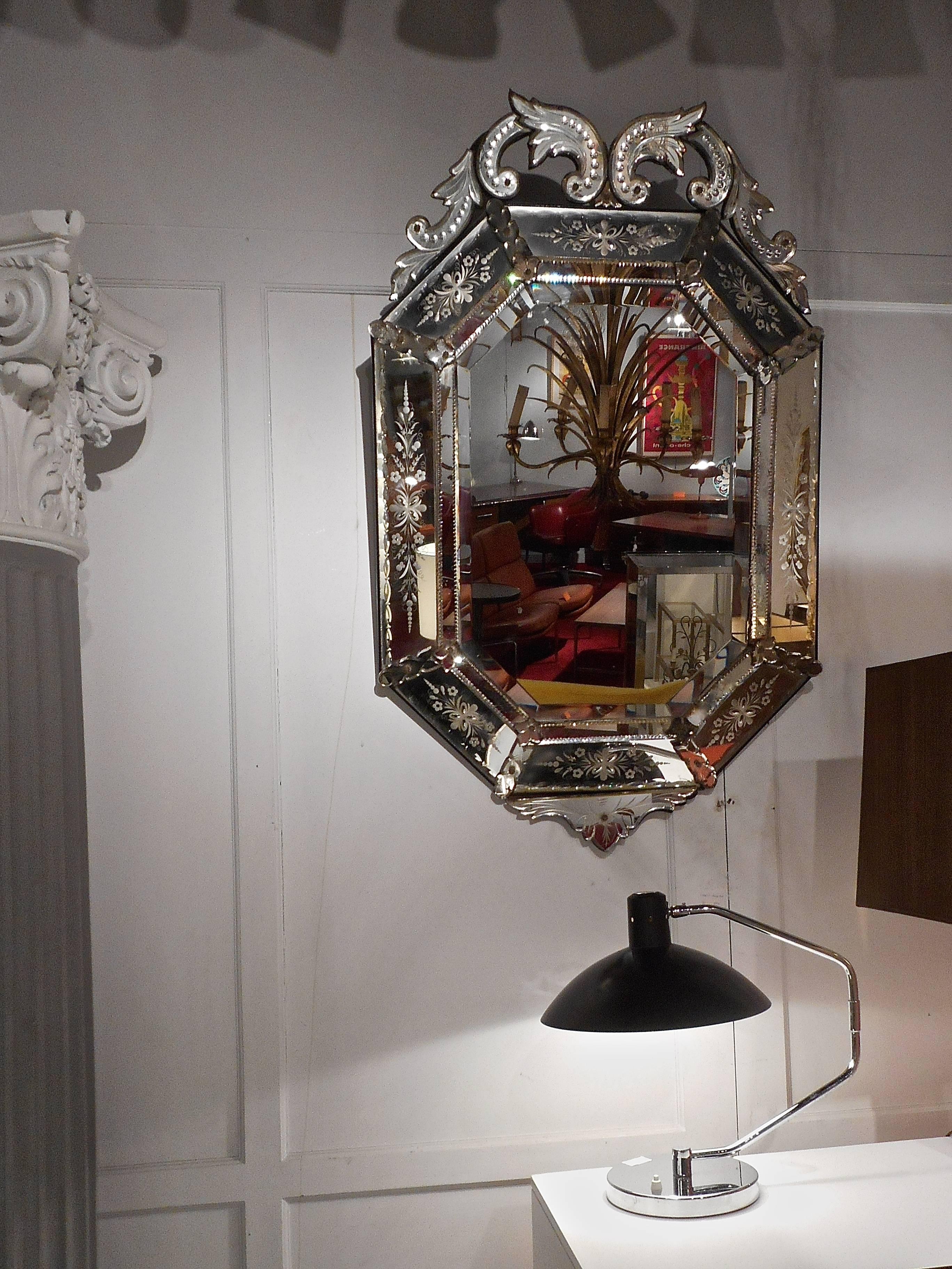 Italian Antique Venitian Mirror