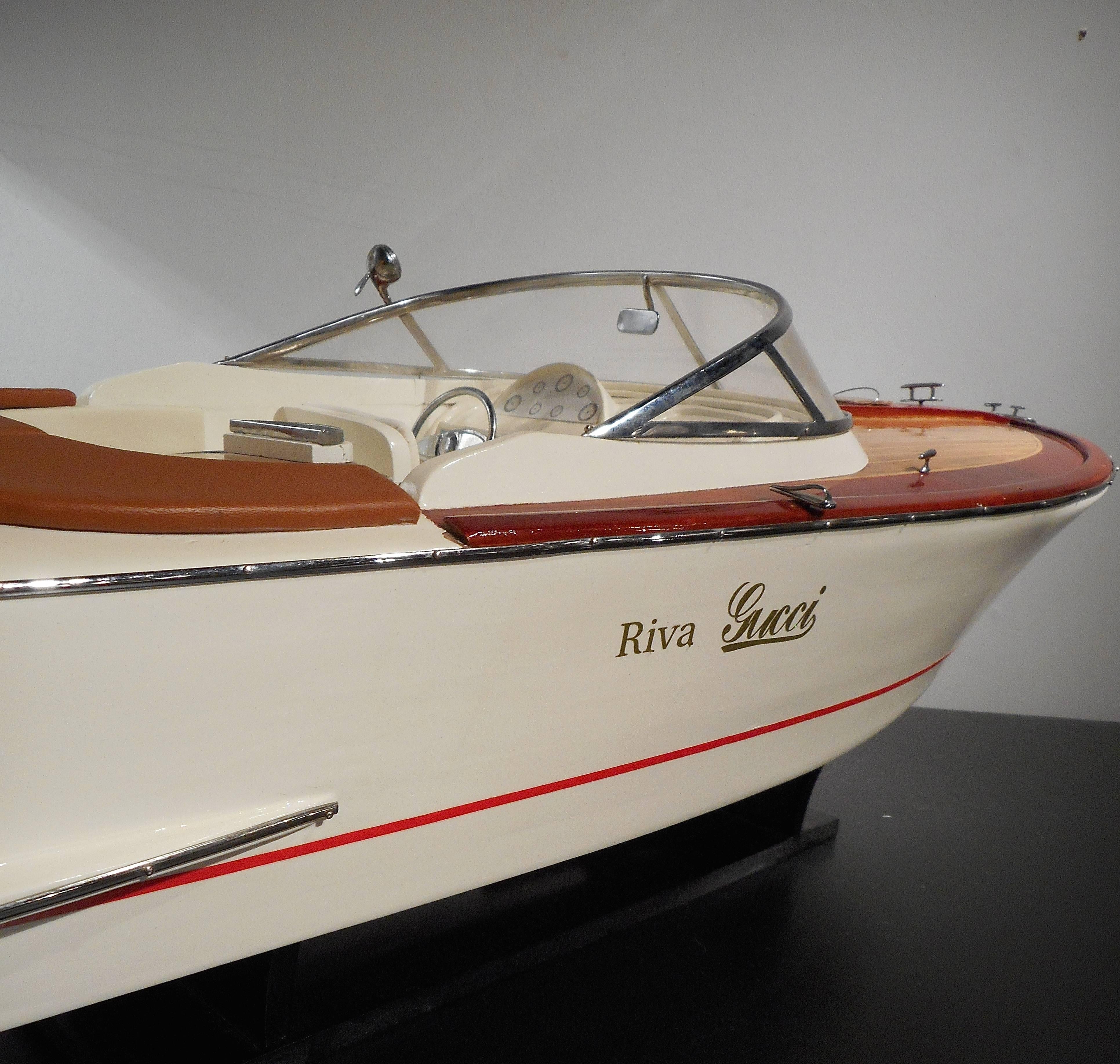 French Model of a Riva Designed by Gucci