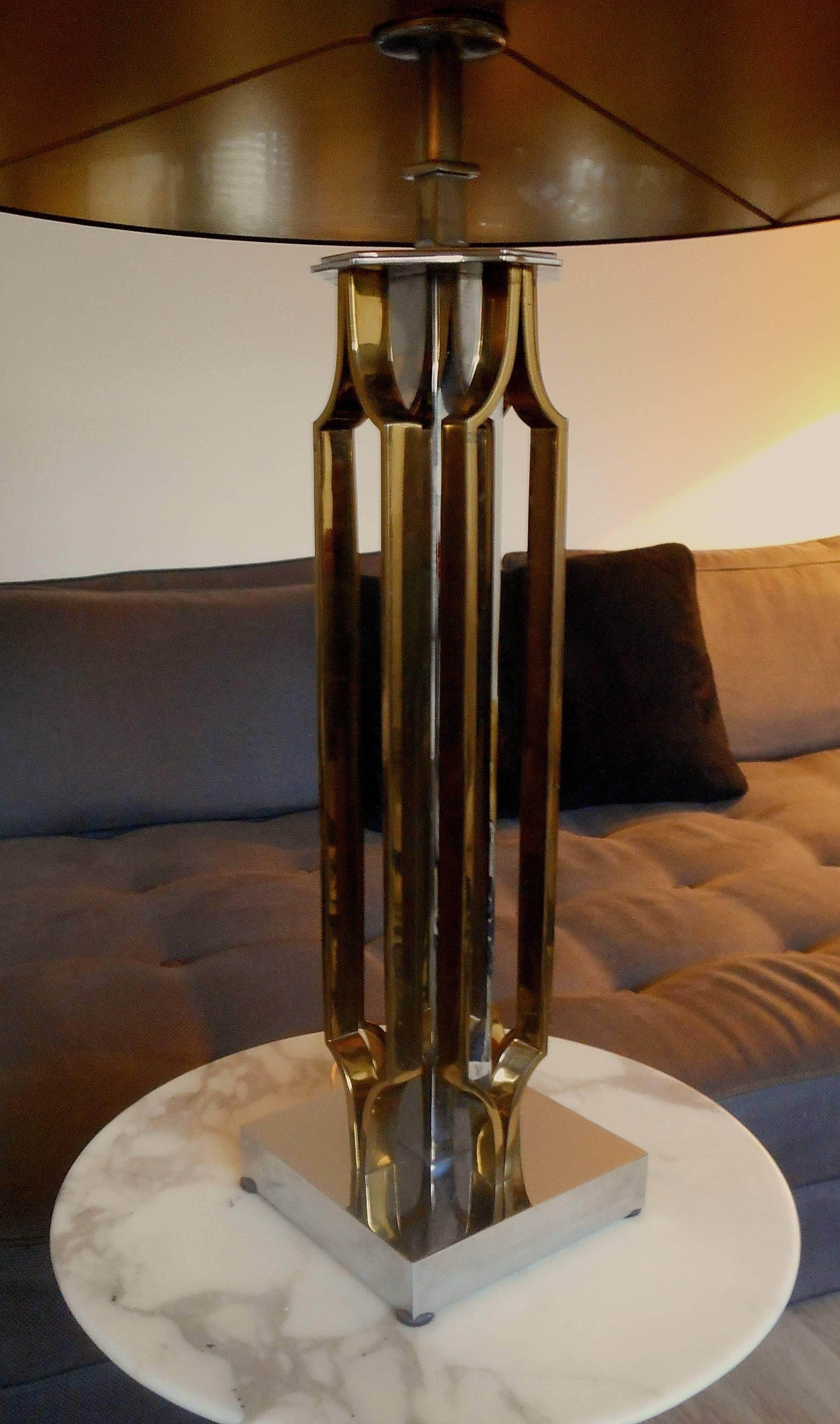Late 20th Century Important Sculptural Table Lamp by Willy Daro