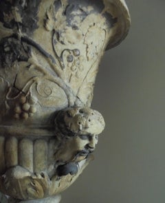 Spectacular 18th Century Carved French Garden Vase