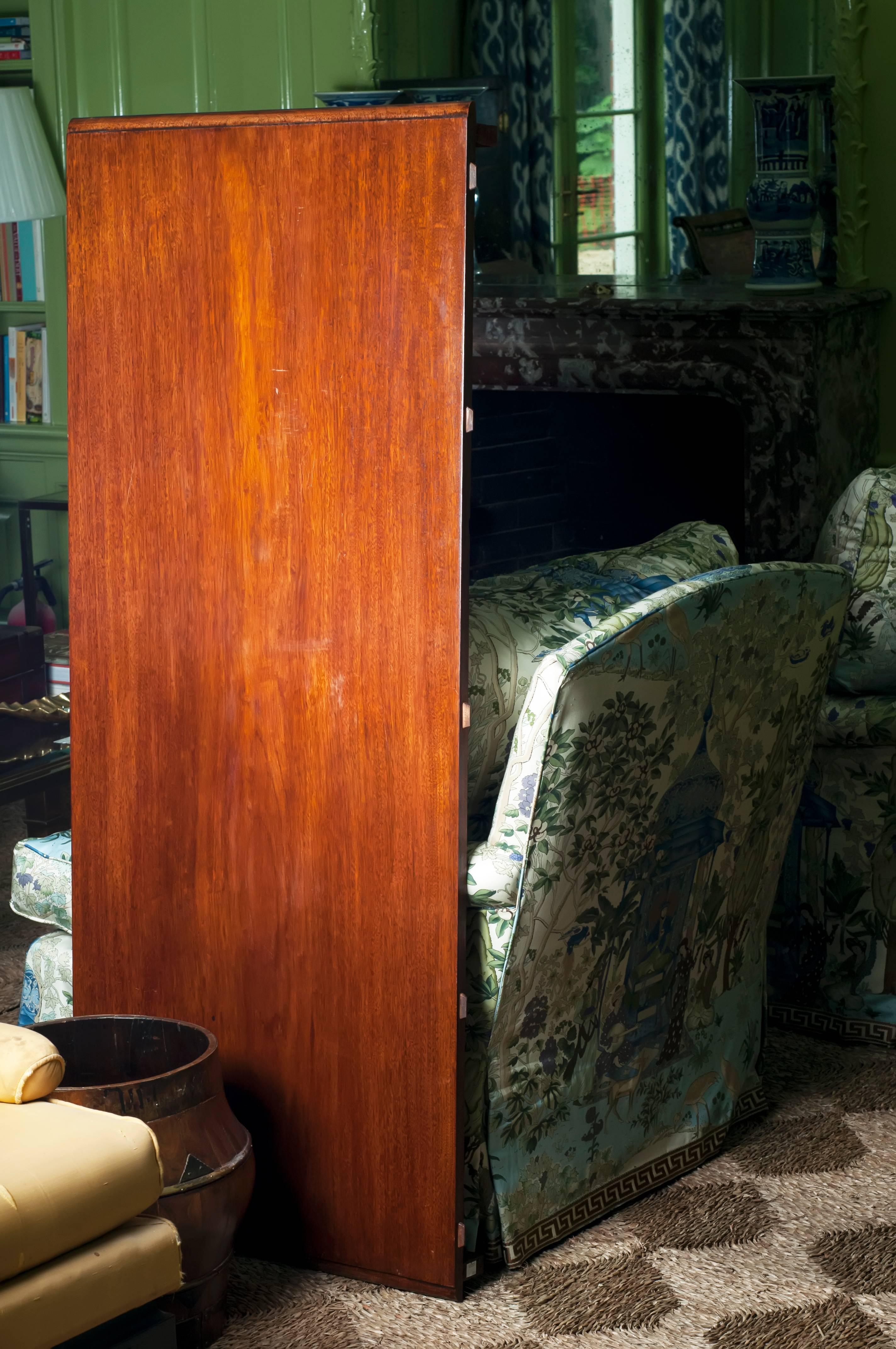 Antique Regency Pedestal Dining Table with One Leaf For Sale 1