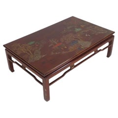 John Boone Laquered Chinoiserie Coffee Table