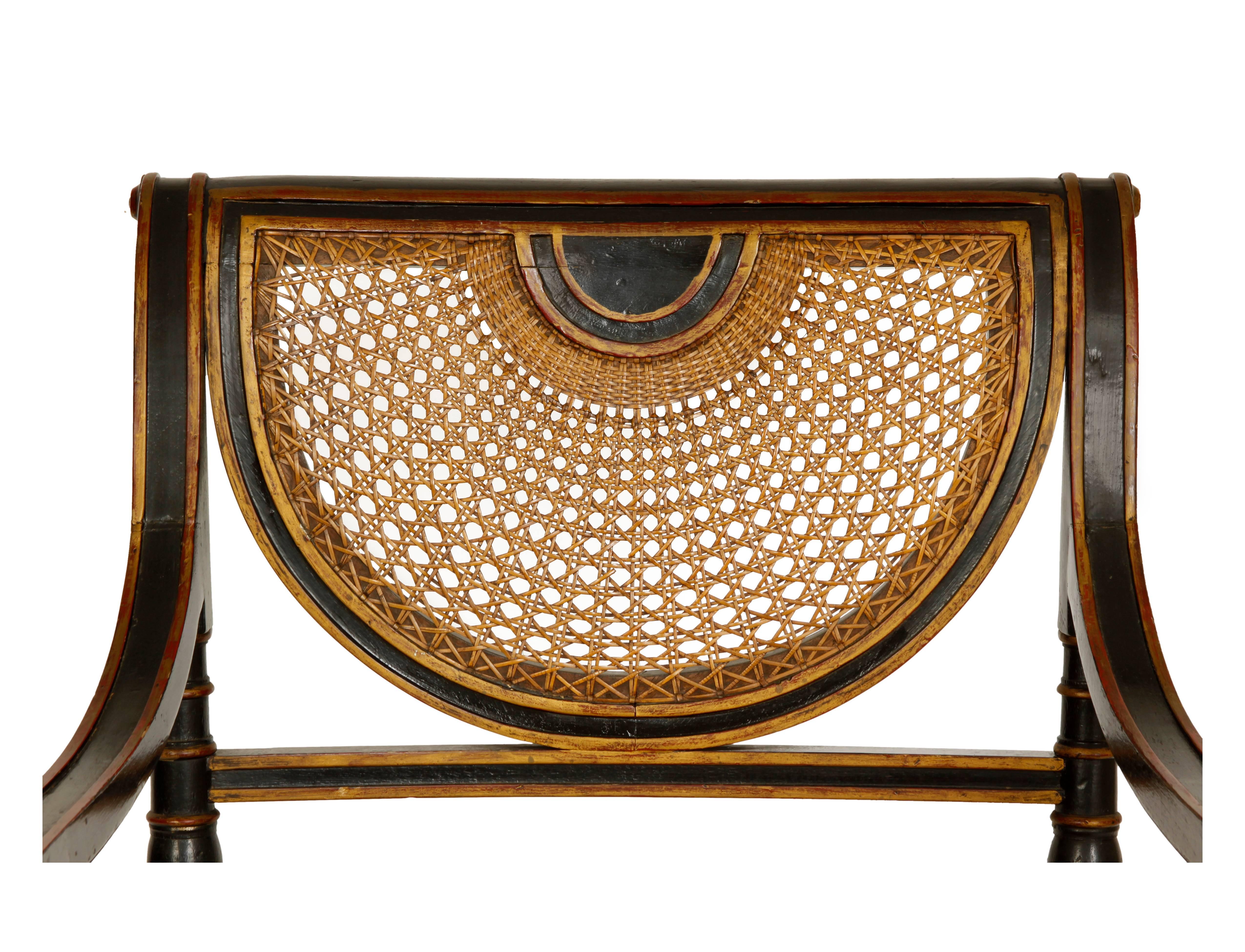 American Regency Style Vintage Armchair