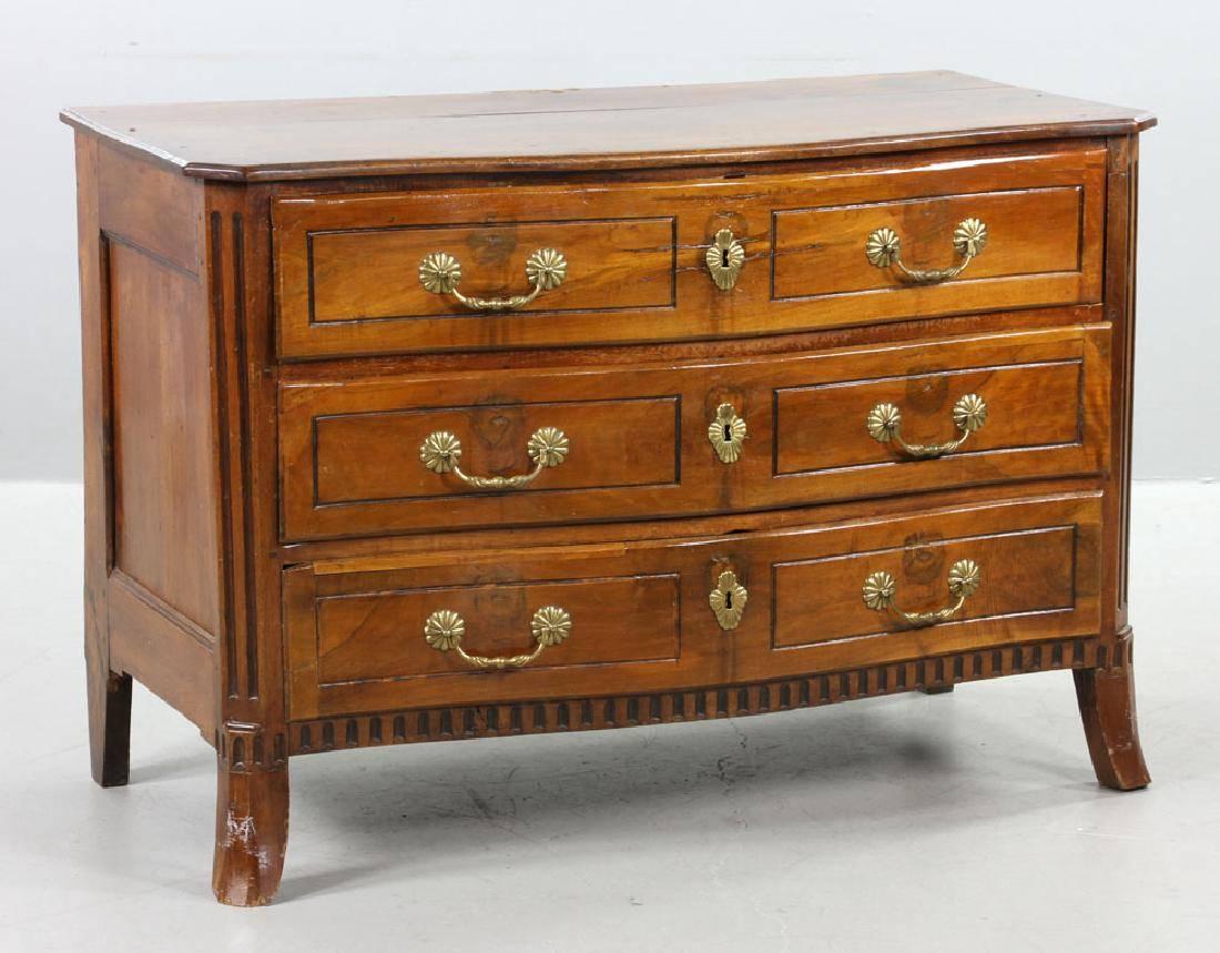 Neoclassical 18th Century Northern Italian Carved Commode