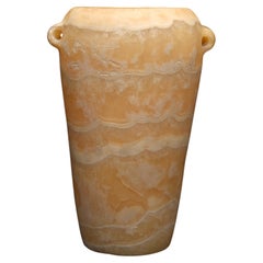 Ancient Egyptian Middle Kingdom Alabaster Jar, Middle Kingdom, 11th-12th Dynasty
