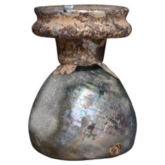 Vaso romano in vetro, periodo classico, I secolo d.C.