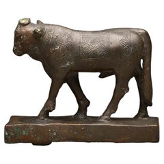 Ancient Egyptian Bronze Apis Bull, Late Dynastic to Ptolemaic Period