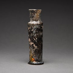 Roman Glass Bottle, Late Classical Period, 3rd Century AD