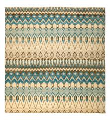 Ikat Hand-Knotted Area Rug