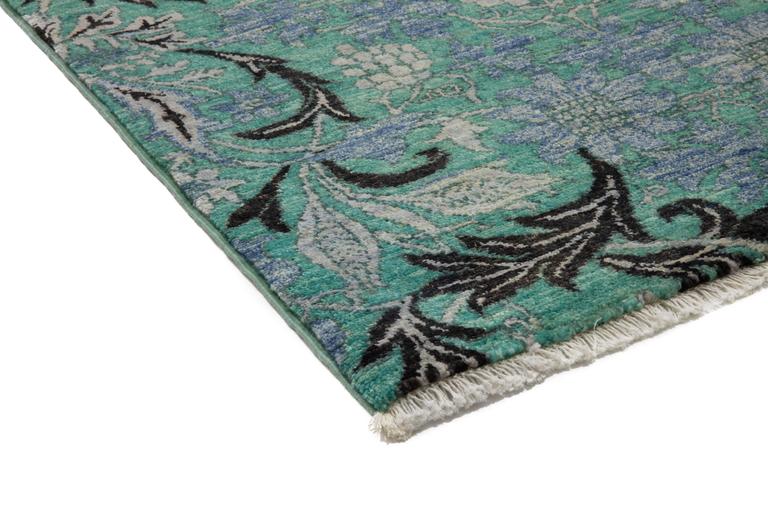 Green Arts And Crafts Area Rug, Solo Rugs For Sale at 1stdibs