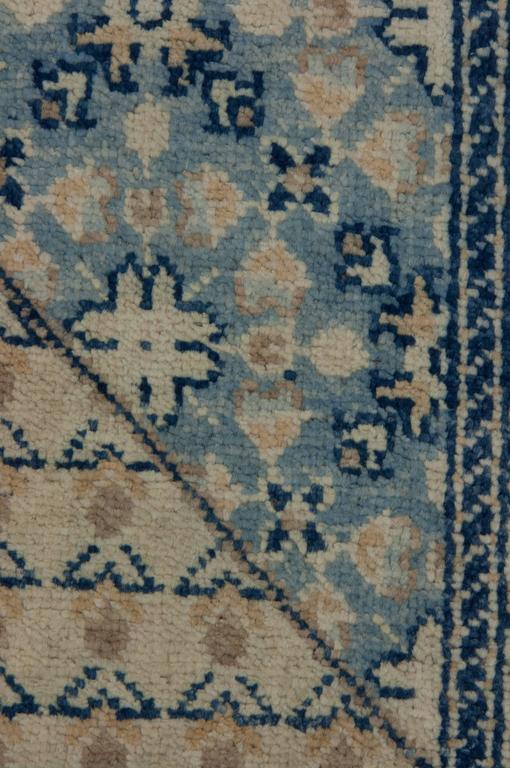 Blue Ottoman Area Rug For Sale at 1stdibs