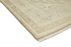 One-of-a-Kind Oriental Silky Oushak Wool HandmadeArea Rug, Beige, 5' 10 x 8' 10