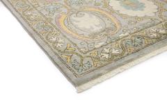 Green Suzani Area Rug