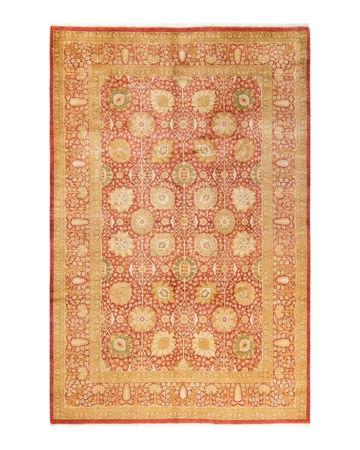 Alfombra tradicional única Hand Made Mogul Naranja Otro en venta