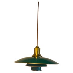 Poul Henningsen PH 3/2 Pendant - brass top / copper shades- Danish Design