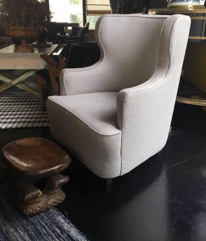 Brazilian Bergere Lounge Chair attributed to Joquim Tenreiro For Sale