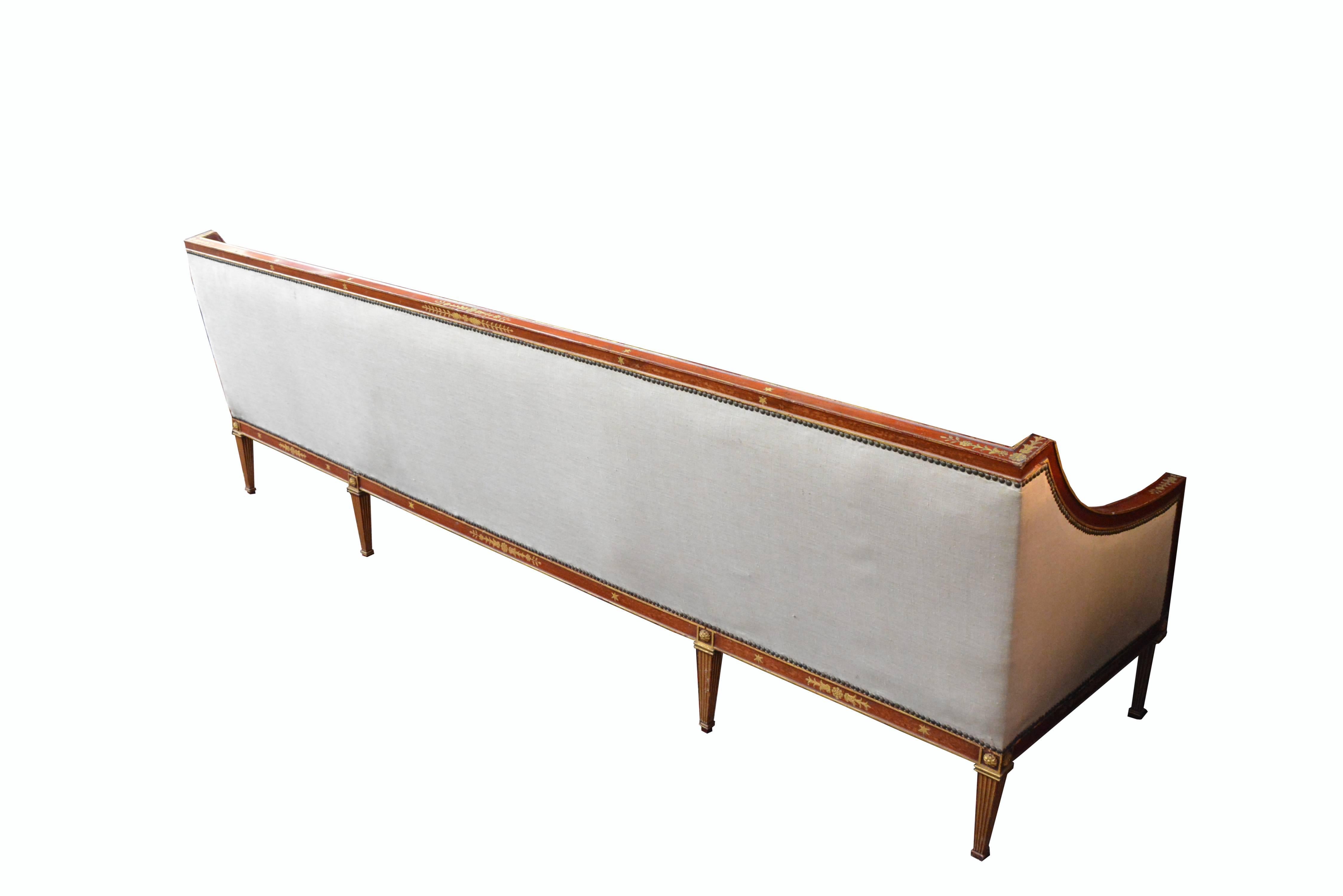 Mid-Century Modern Exquisite Sofa by Brazilian Designer Dinucci For Sale