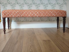 Panca sinuosa (curva) in stile Regency dei primi anni del XIX secolo, intorno al 1820