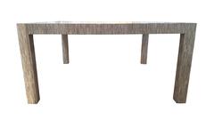 Grey Stripe Dining Table