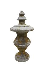 19th Century Antique Stone Finial Medium