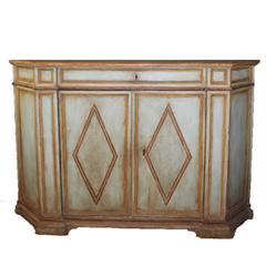 Antique Painted Cabinet 8