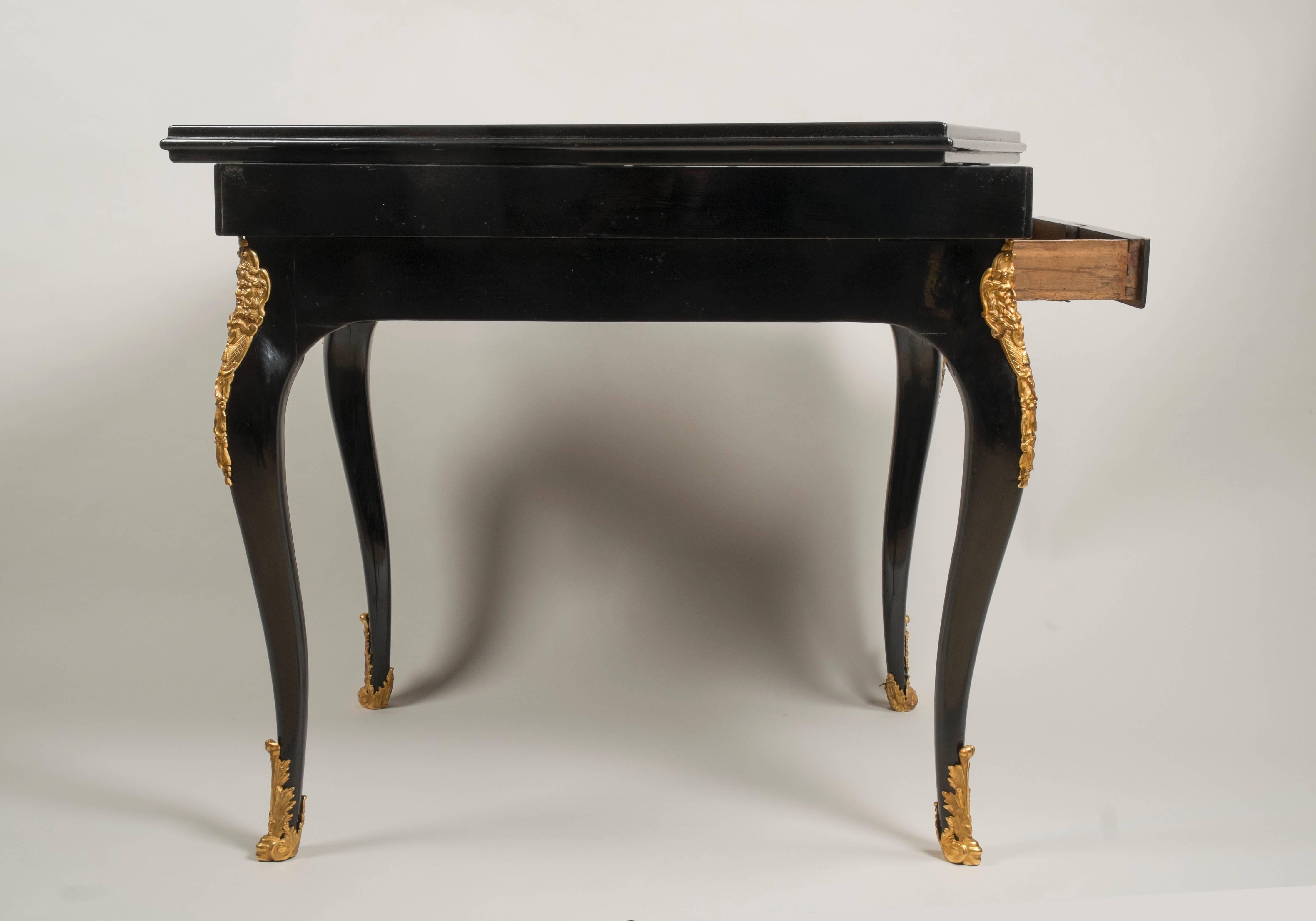 Elegant French Regency Trictrac Table 4